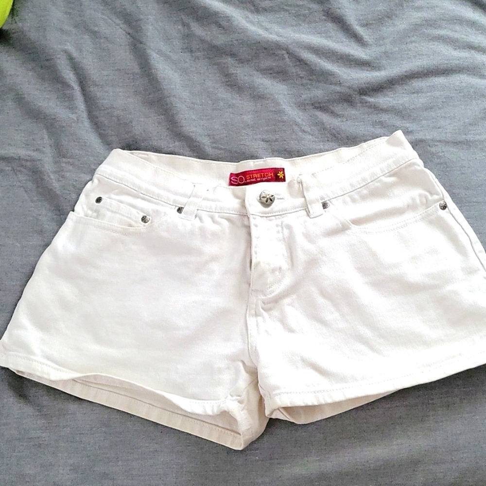 White shorts